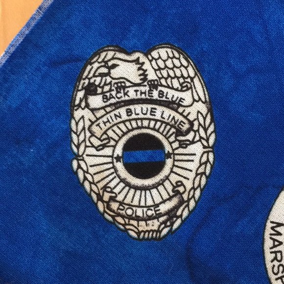Back The Blue đź’™ Police / Law Enforcement Quilting Fabric - Picture 9 of 9